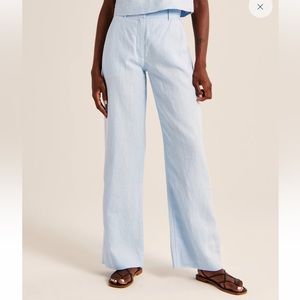 Abercrombie Linen Pants | wide leg linen pants